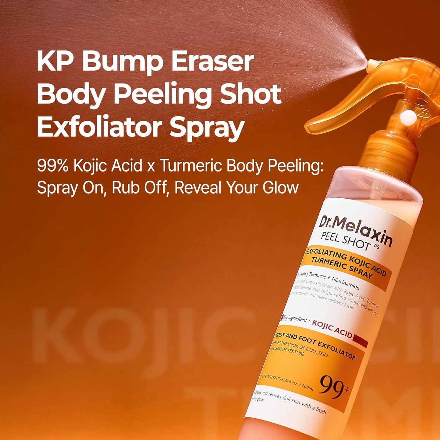 skin exfoliating spray