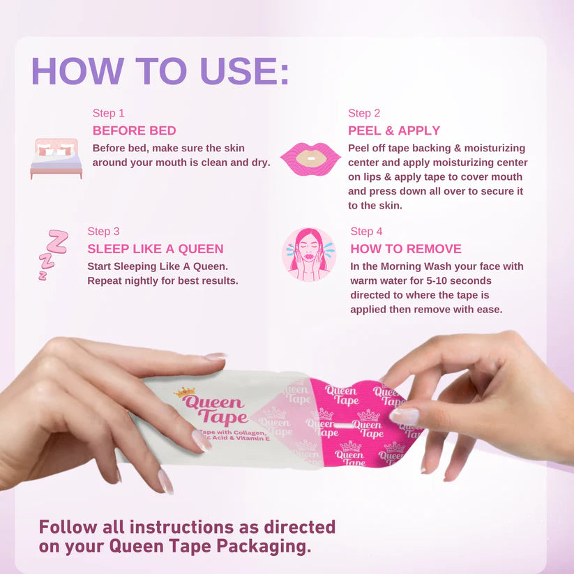 Queen Sleep Mouth Tape