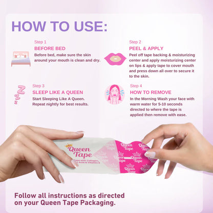 Queen Sleep Mouth Tape