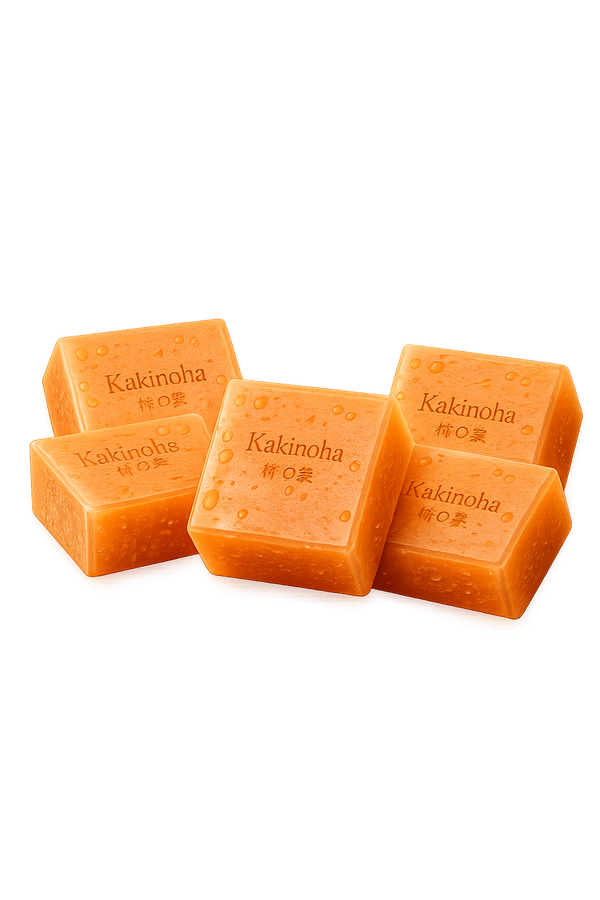 Five Kakinoha Japanese Persimmon Cleansing Bars
