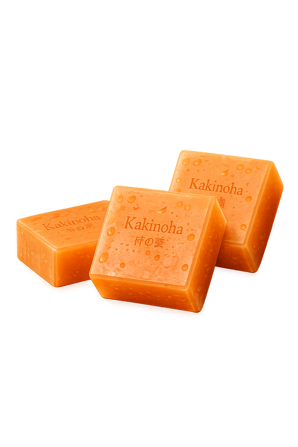 Three Kakinoha Japanese Persimmon Cleansing Bars